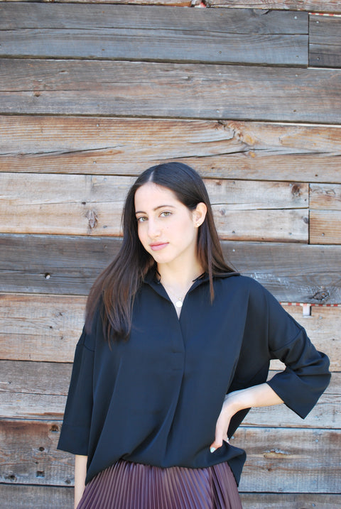 Black Staple summer blouse